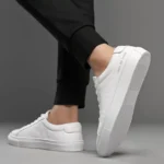 Spring Summer White Genuine Leather Men’s Shoes Men’s Casual Shoes Fashion Sneakers Wild Mens Flat Shoes Non-slip Board Shoe - Image 5