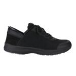 Black Lightweight Breathable Walking Sneakers