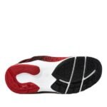 Black & Red Comfort Mesh Walking Sneakers - Image 2