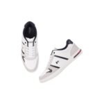 Navy Casual Trainers with Suede Accents