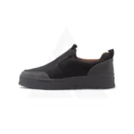 Men’s Black Slip-On Casual Shoes – Cushioned Comfort & Everyday Style - Image 4