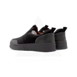 Men’s Black Slip-On Casual Shoes – Cushioned Comfort & Everyday Style - Image 3