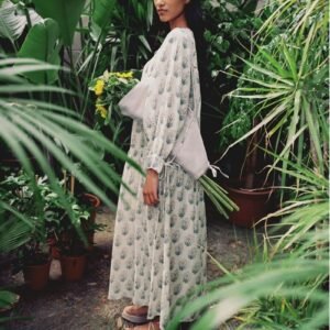 All-Match Women'S Summer  Temperament Printing Layered Stitching Casual Dress