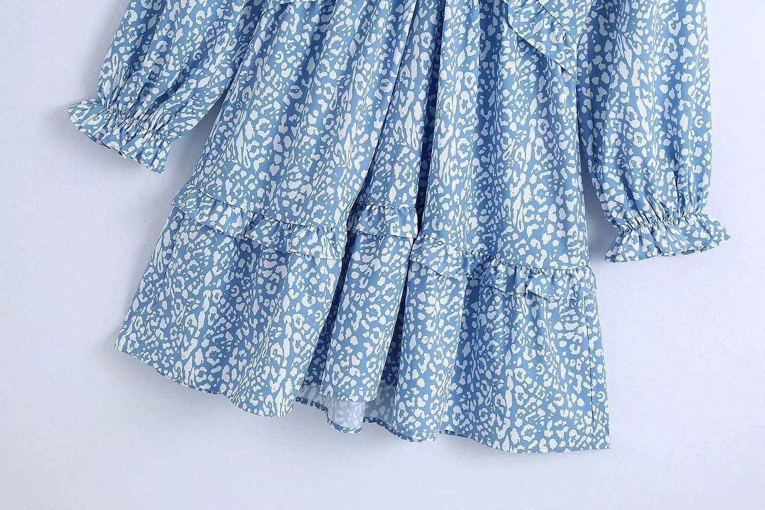 Spring European And American Women's Animal Print Dress - Image 3
