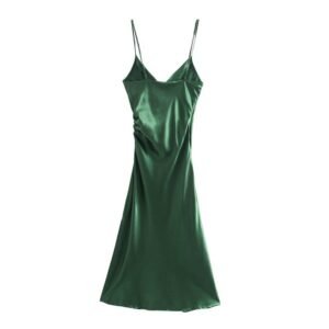 Women's Sexy Pleated Decorative Underwear Style Casual Dress