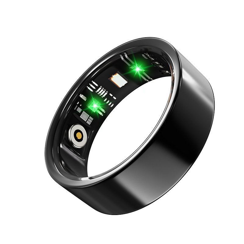 Smart Ring Health Tracker - Fitness Sleep Heart Rate Blood Oxygen Tracker Smart Ring For Men And Women,IP68 Waterproof Level Bluetooth Fitness Tracker Rings Family Care - Image 5