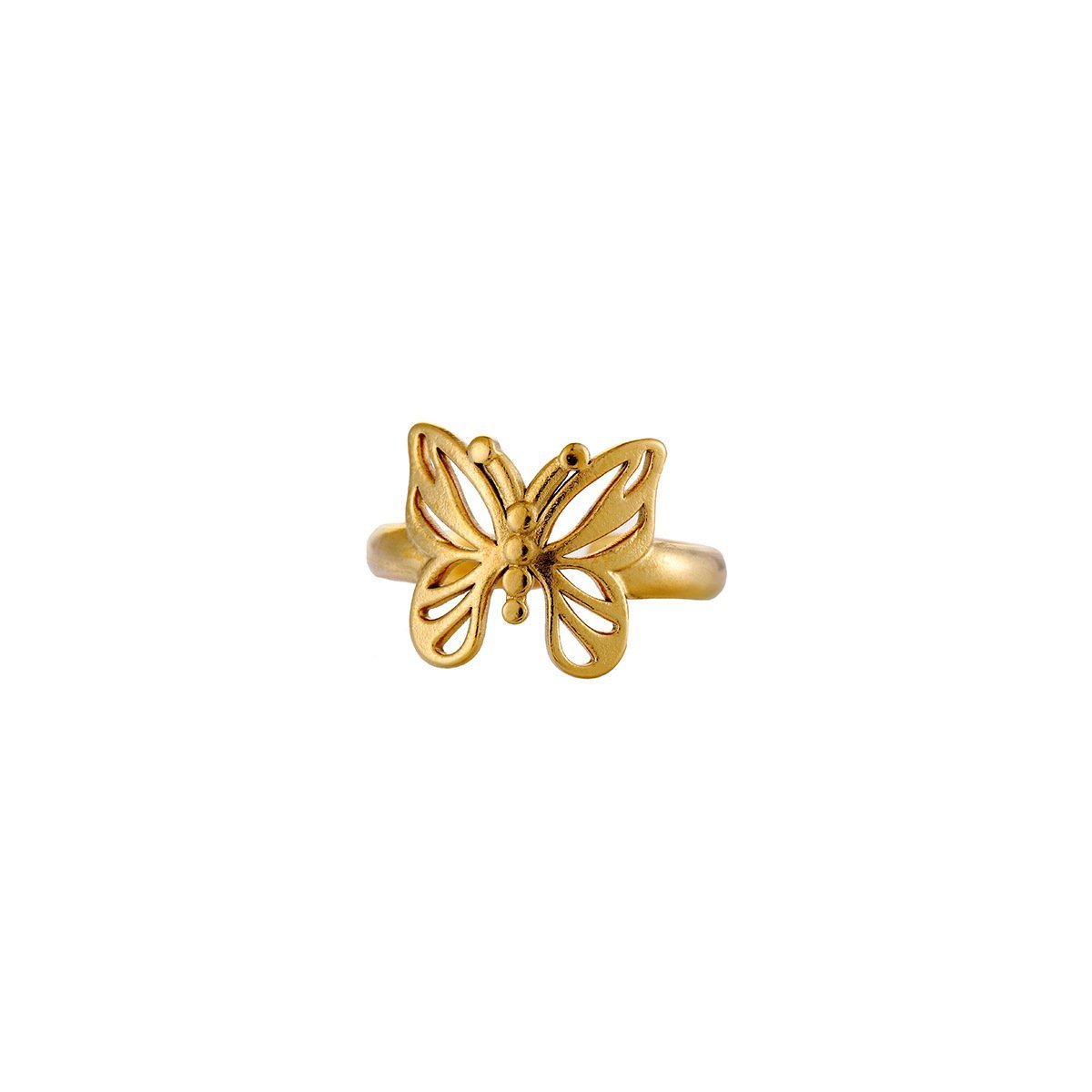 Elegant Butterfly All-Match Niche Open Ring For Women - Image 4