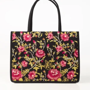 Pink Roses Tote Bag