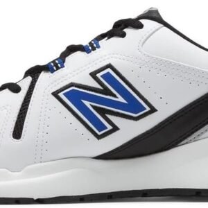 Footfinity Men’s White Blue Black Cross Trainer Sneakers