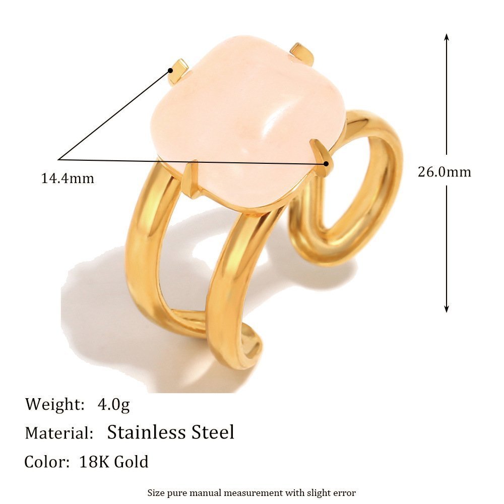 Simple All-match Open Ring For Women - Image 5