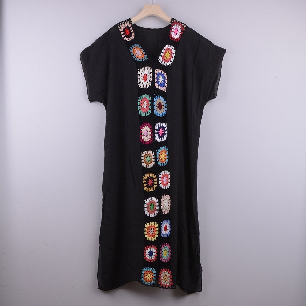 Hand Crochet Stitching Dress - Image 7