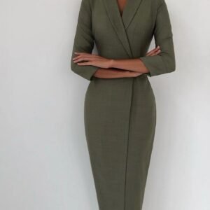 Women's Fashion Lace Commuter Dress