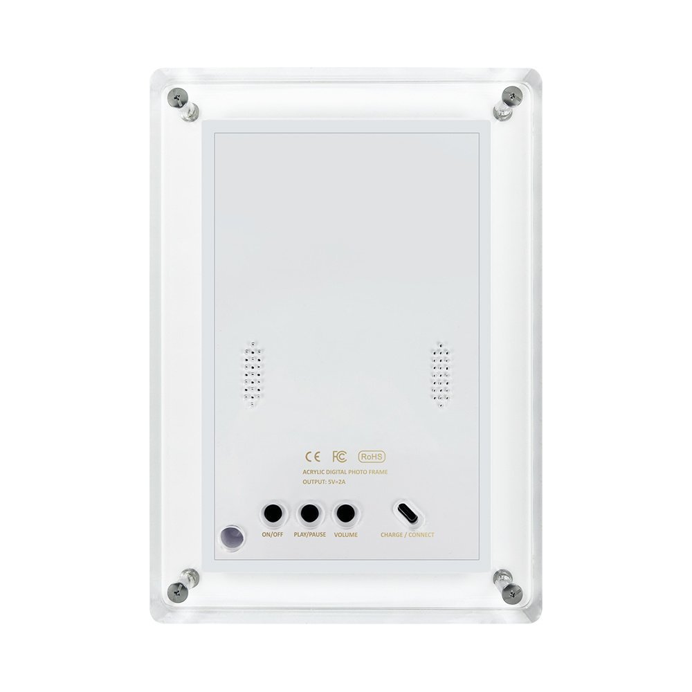 7 Inch 4GB IPS Screen Video Acrylic Portaretratos Digitales Digital Photo Picture Wifi Frame Signage Racks - Image 4