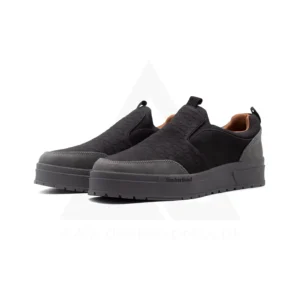 Men’s Black Slip-On Casual Shoes
