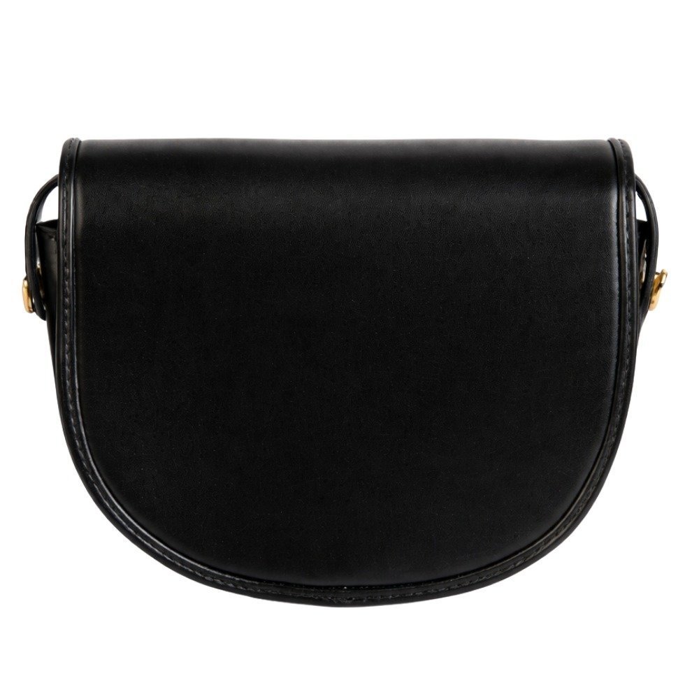 Black Saddle Handbag - Image 3