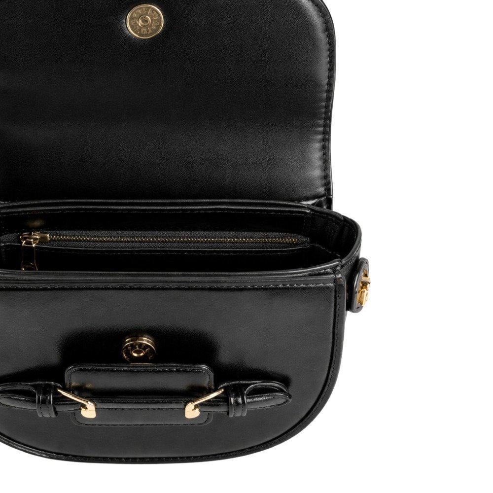 Black Saddle Handbag - Image 2