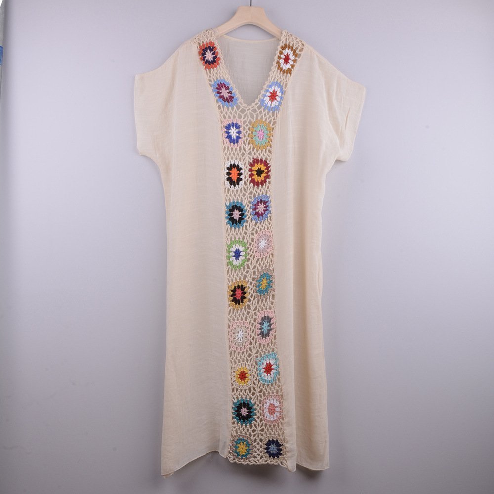 Hand Crochet Stitching Dress - Image 9