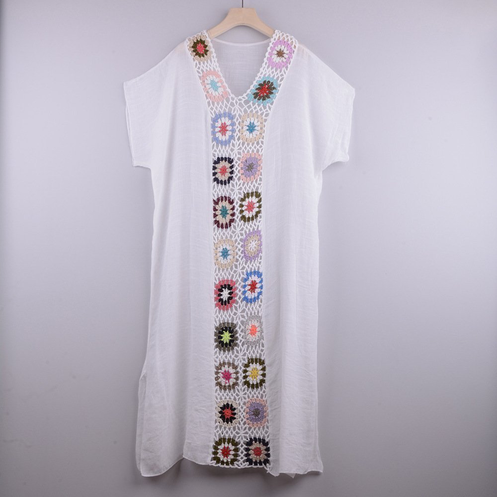 Hand Crochet Stitching Dress - Image 5