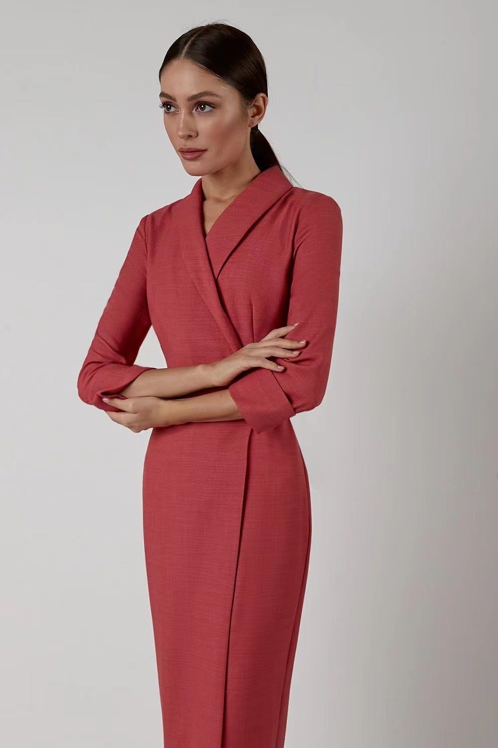Women's Fashion Lace Commuter Dress - Image 4