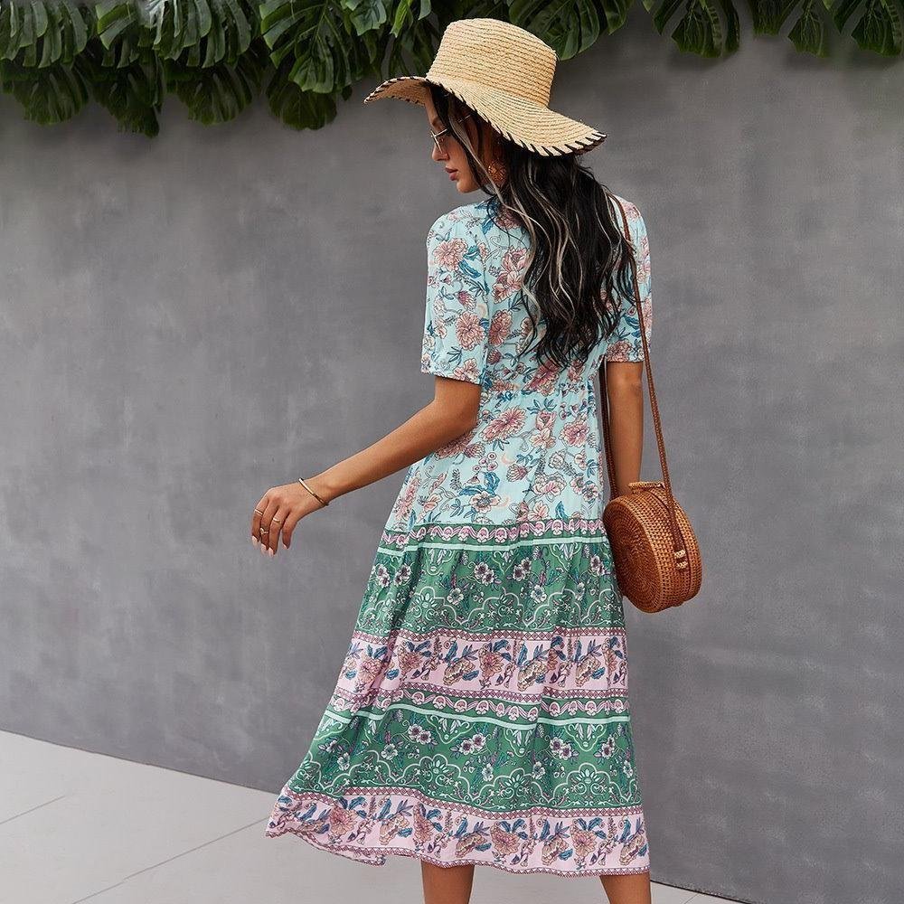 Summer Women's Dress Holiday Style Dress - Image 2