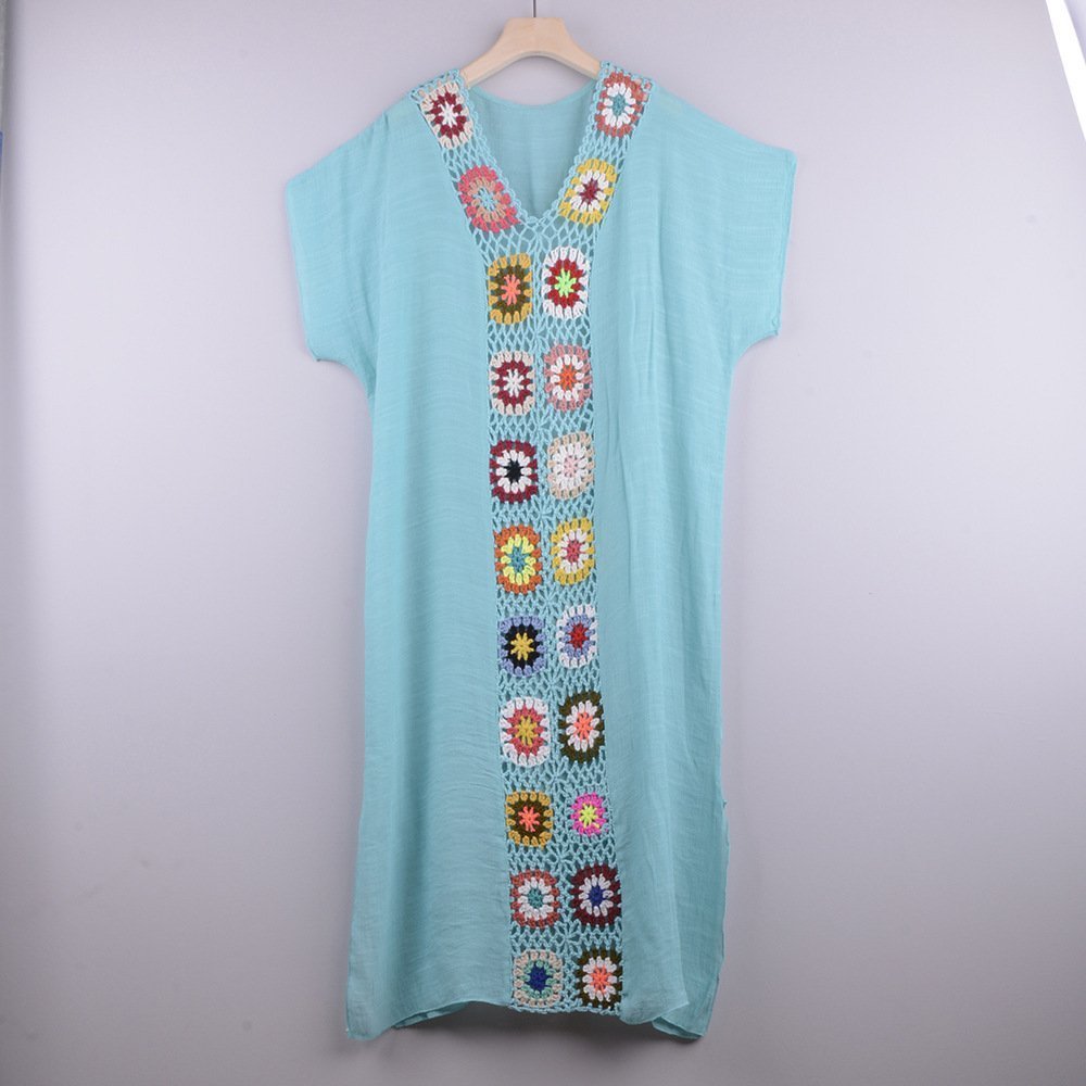 Hand Crochet Stitching Dress - Image 10