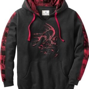 Men's Camo Plaid Hoodie